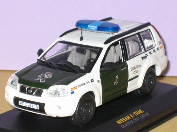 Vehiculo Miniatura Guardia Civil Nissan X-Trail (2.004)