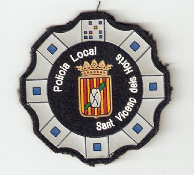 Emblema Pecho Policia Local Sant Vicenc dels Horts (Catalu�a)