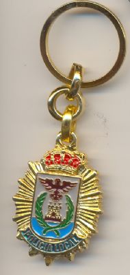 Llavero de la Policia Local de Aguilas (Murcia)