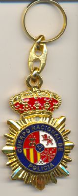 Llavero del Cuerpo Nacional de Policia (Espa�a)