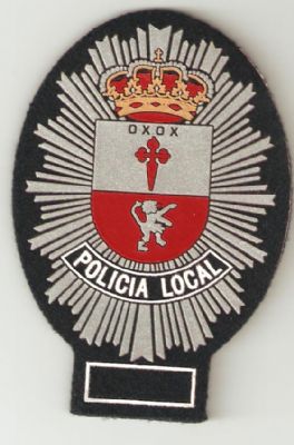 Emblema de Pecho de Policia Local de Oj�s (Murcia)