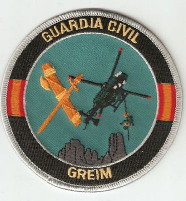 Emblema Brazo Guardia Civil G.R.E.I.M. (Unidad Especial de Rescate Monta�a)