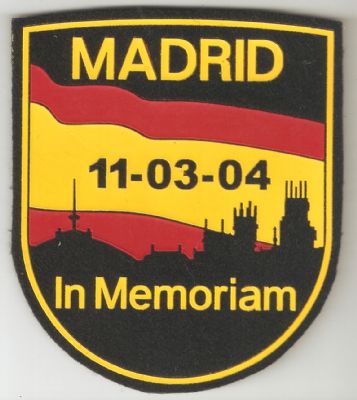 Emblema In Memoriam Atentado Terrorista en Madrid 11-03-04