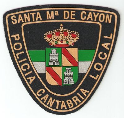 Emblema de Brazo de Santa M del Cayn (Cantabria)