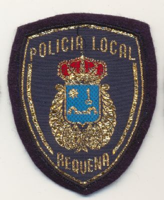 Emblema antiguo Policia Local Requena (Valencia)