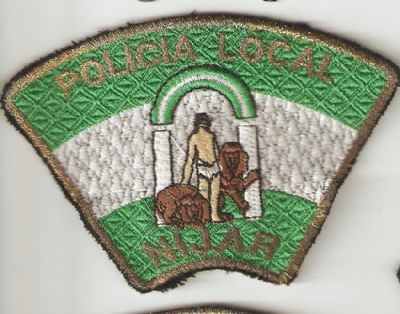 Emblema de Brazo Policia Local Nijar (Andalucia)