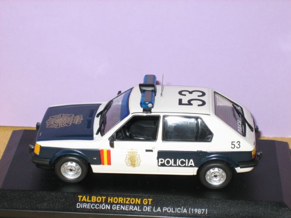 Miniatura Vehiculo Talbot Horizon GT  C.P.N. Espa�a (1.987)