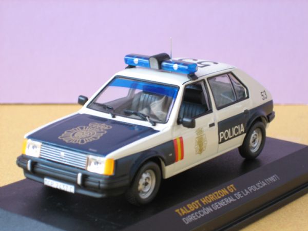 Miniatura Vehiculo Talbot Horizon GT  C.P.N. Espa�a (1.987)