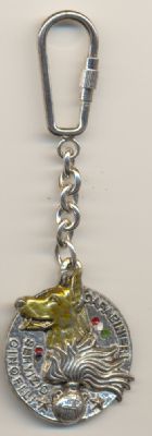 Llavero Servizio Cinofili Policia Carabinieri