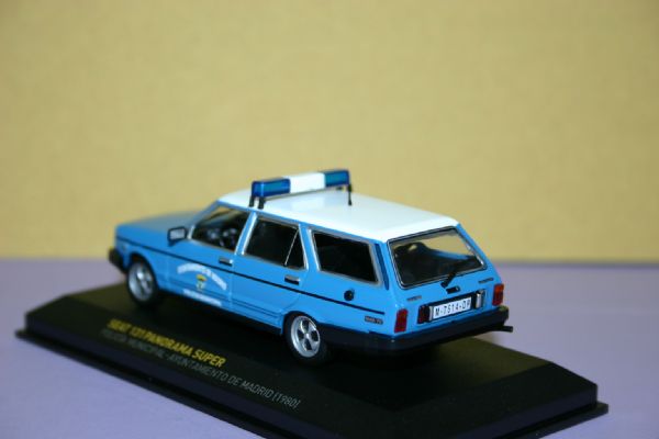 Vehiculo Miniatura Seat 131 Panorama de Policia Municipal de Madrid 1.980