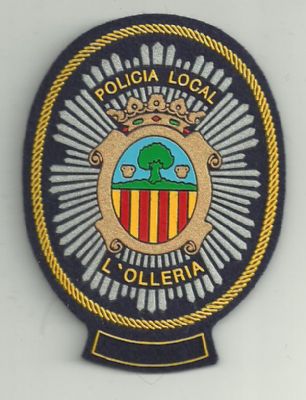 Emblemas de Pecho de Policia Local de L'Olleria (Valencia)
