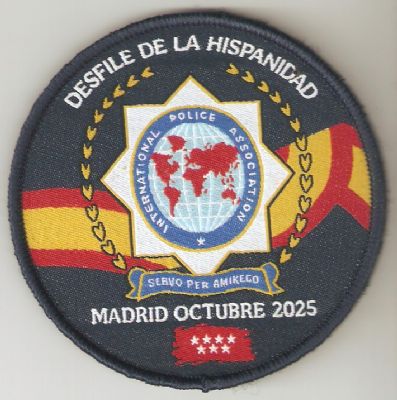 Emblema Desfile de la Hispanidad Madrid-Octubre 2025