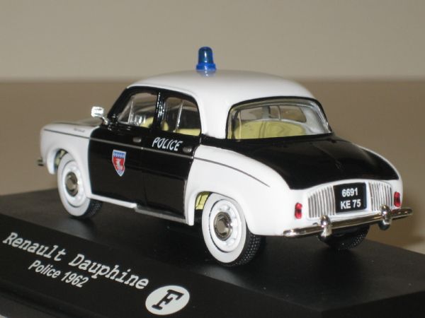 Miniatura Vehiculo Policia  Francia 1.962