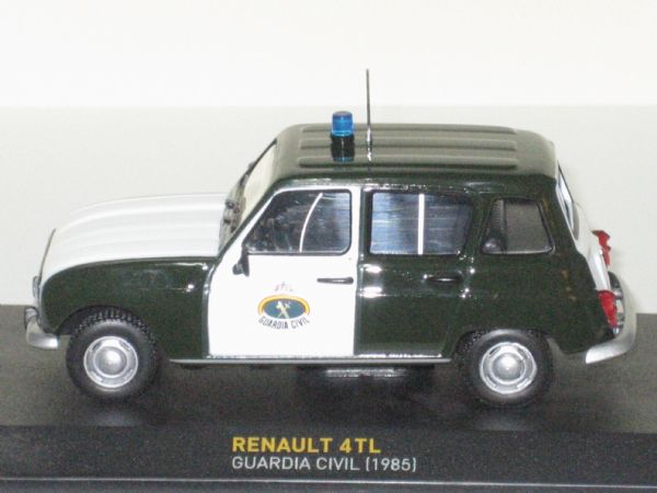 Miniatura Vehiculo Renault 4 TL  Guardia Civil Espa�a 1985