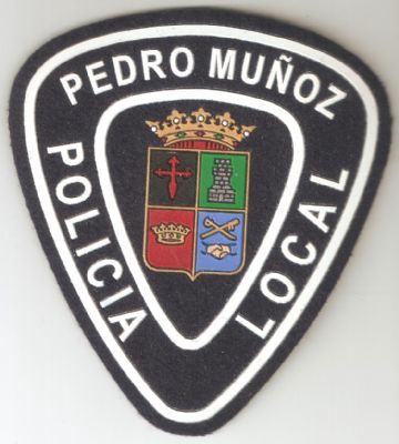 Emblema brazo Policia Local Pedro Mu�oz (Ciudad Real)