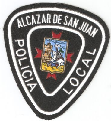 Emblema brazo Policia Local Alcazar de San Juan (Ciudad Real)
