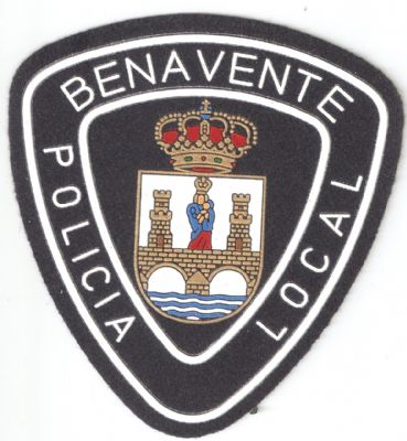 Emblema brazo Policia Local Benavente (Zamora)