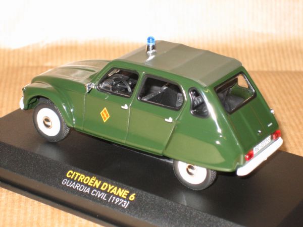 Vehiculo Miniatura Guardia Civil Citroen Dyane 6 (1.973)