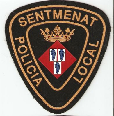 Emblema Brazo Policia Local Sentmenat (Catalu�a)