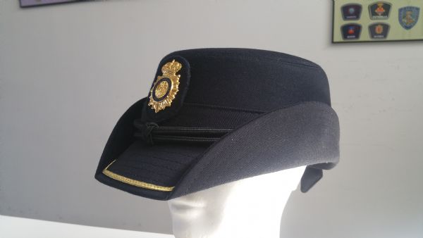 Gorra Femenina Gala Cuerpo Nacional de Policia (Espaa)