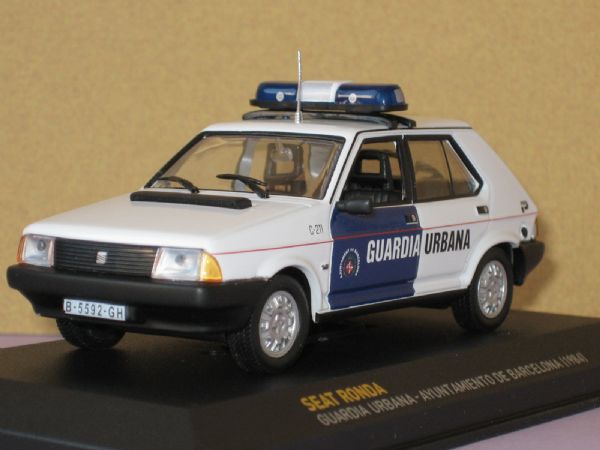Vehiculo Miniatura Seat Ronda Guardia Urbana de Barcelona (1.984)