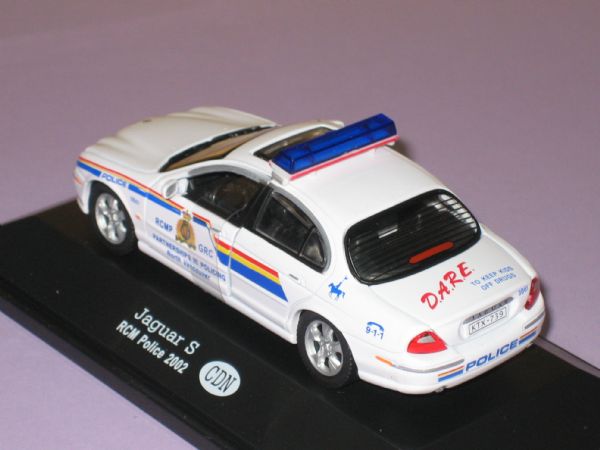 Vehiculo Miniatura Policia Canada Jaguar RCMP