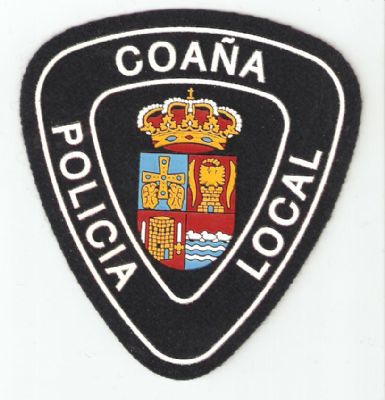 Emblema Brazo Policia Local Coa�a (Asturias)