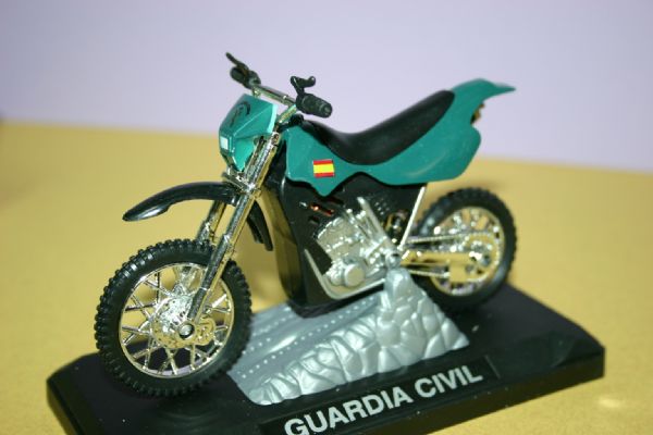 Miniatura Motocicleta Todo-Terreno Guarcia Civil (Seprona)