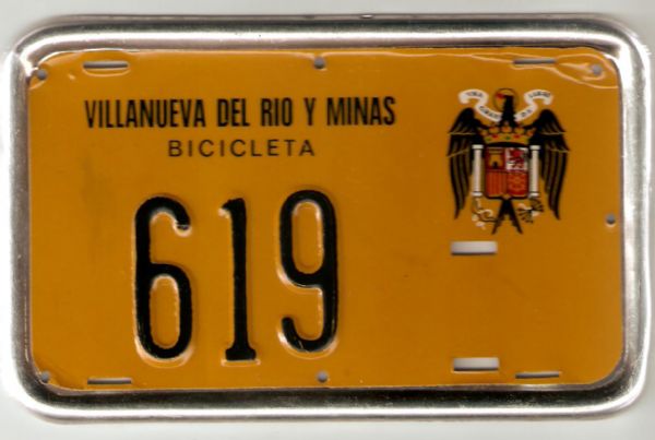 Matricula de Villanueva del R�o y Minas (Sevilla) A�os 70