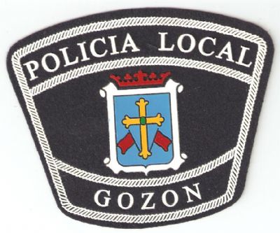 Emblema de Brazo de Policia Local de Goz�n (Asturias)