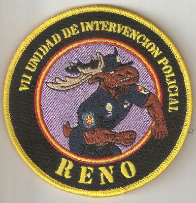 Emblema VII Unidad Intervencion Policial  RENO (Policia Nacional Espa�a)