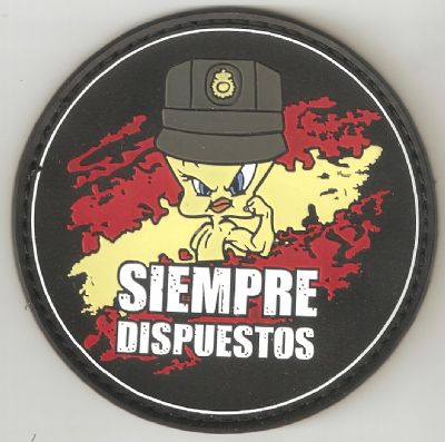 Emblema Policia Nacional (Espa�a)  Mochilero