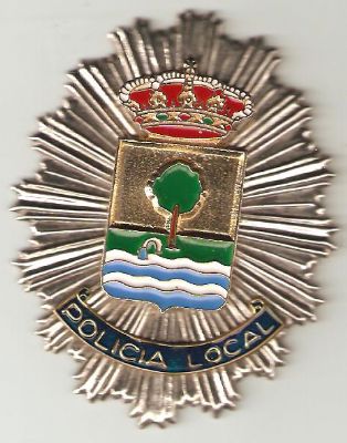 Placa Met�lica de Policia Local Fuente Alamo (Murcia)