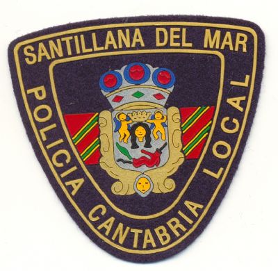 Emblema Brazo Polic�a Local Santillana del Mar (Cantabria)