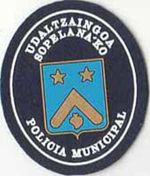 Emblema de Pecho de Udaltzaingoa Sopelana (Pais Vasco)