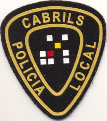 Emblema de Brazo de Policia Local de Cabrils (Catalu�a)