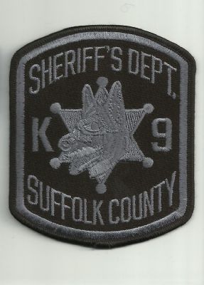 Emblema de Brazo K-9  Suffolk (Massachusetts) U.S.A.