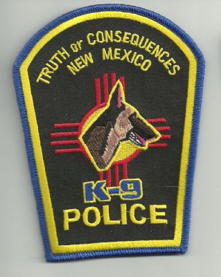 Emblema de Brazo K-9 (New Mexico) U.S.A.