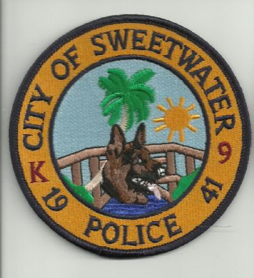 Emblema de Brazo K-9  Sweetwater (Wyoming) U.S.A.