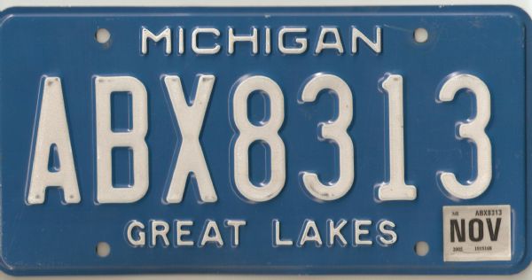 Matricula de Michigan (U.S.A.)
