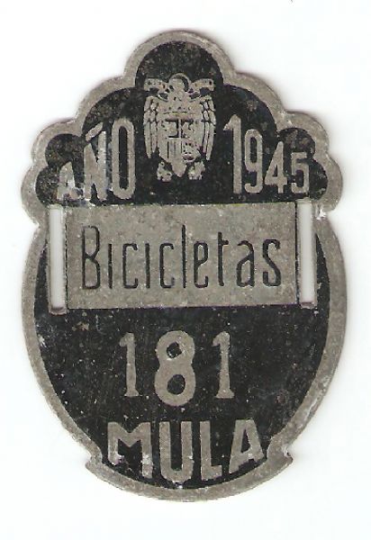 MATRICULA A�O 1945 MULA (REGION DE MURCIA)