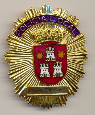 Placa Met�lica de Policia Local Torrent (Valencia)