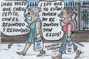 Dibujo Salvador Sobejano 80