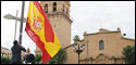 Acto de homenaje a la bandera española