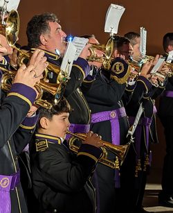 Certamen de Cornetas y Tambores Solidarios. La Flagelacin