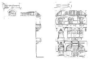 Alzado de la Casa de Las Contribuciones