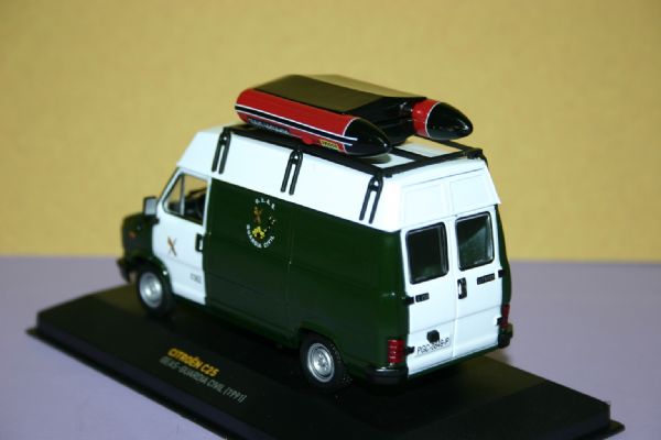 Vehculo Miniatura Furgo Citron C-25 de la Guardia Civil (1991)