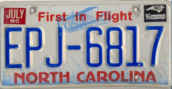 Matricula de North de Carolina (U.S.A.)