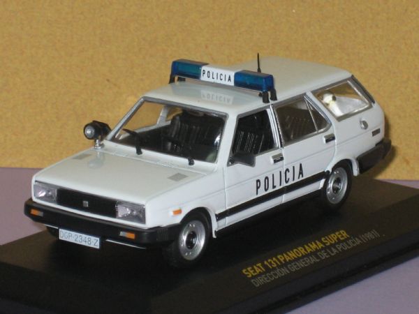 Miniatura Vehiculo Seat 131 Direccion General de la Policia ( Espaa 1981)