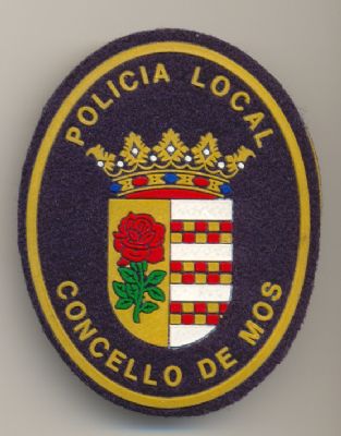 Emblema de Brazo de Policia Local Concello de Mos (Pontevedra)